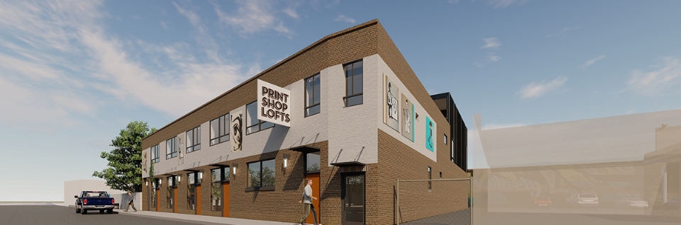 Check out the Website for Print Shop Lofts