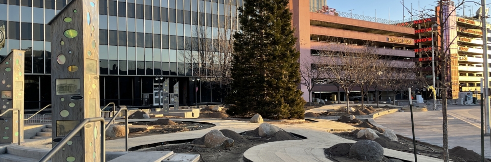 City updating landscaping for West Street Plaza and City Hall plaza